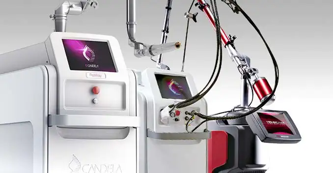 Laser treatment devices