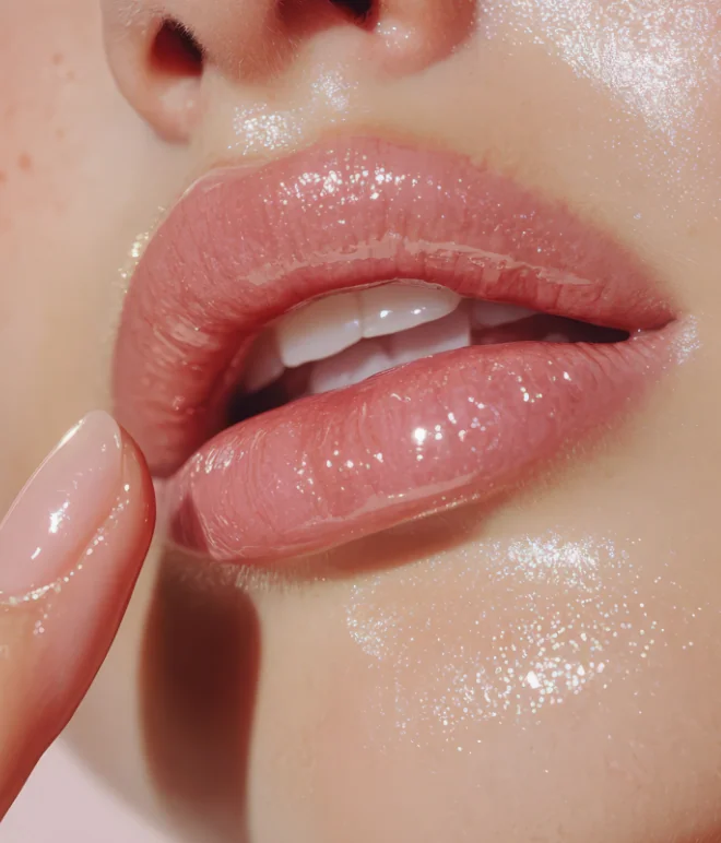 ノーメイクでも、眉とリップだけで美しい