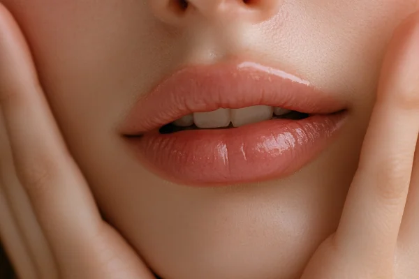 理想の唇の形に補正