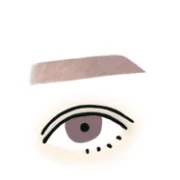 【角あり】キリっと眉2