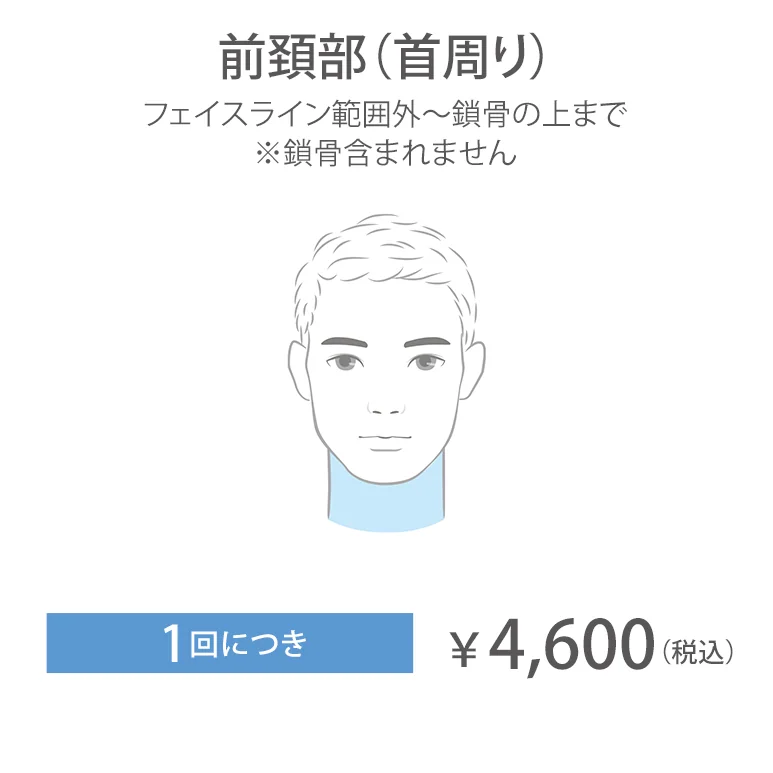 前傾部（首周り）