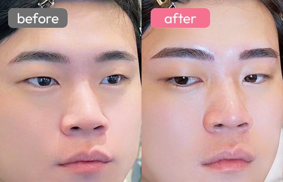 眉アートメイク(メンズ)02