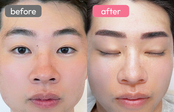 眉アートメイク(メンズ)06 02