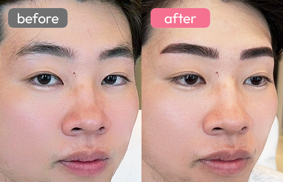 眉アートメイク(メンズ)06