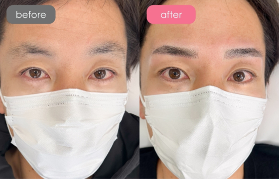 眉アートメイク(メンズ)08 02