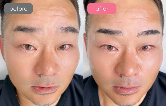 眉アートメイク(メンズ)10