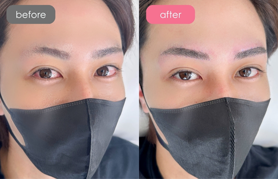 眉アートメイク(メンズ)11