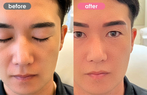 眉アートメイク(メンズ)18