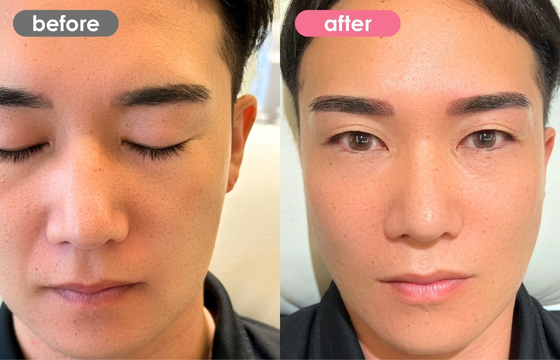 眉アートメイク(メンズ)18 02