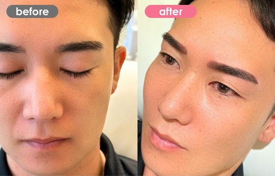 眉アートメイク(メンズ)18 03