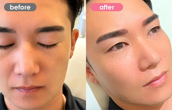 眉アートメイク(メンズ)18 04