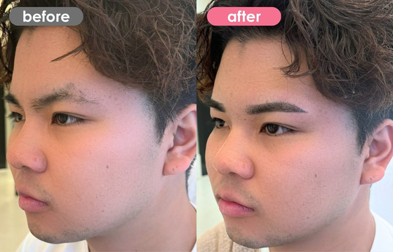 眉アートメイク(メンズ)20 03